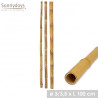 POTEAU EN BAMBOU D3-3,5CM X H100CM