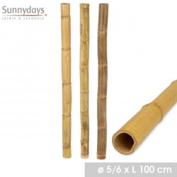 POTEAU EN BAMBOU D5-6CM X H100CM