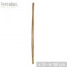 TUTEUR EN BAMBOU X10 H150CM X D10-12MM