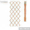 TREILLIS EN BOIS EXT 180X150X0,5CM