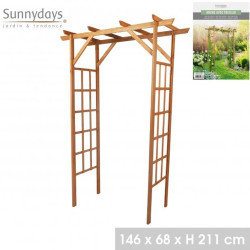 ARCHE AVEC TREILLIS 146X68XH211CM