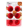 MOULE 6 CANNELE SILIC RGE CAND