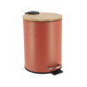 POUBELLE TERRA/BAMBOU METAL FREIN DE CHU
