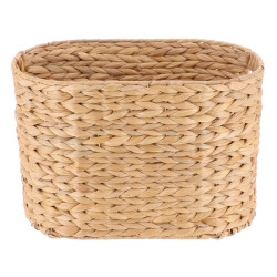 PANIERE OV JACINTHE PM 36X21X25CM - NATU