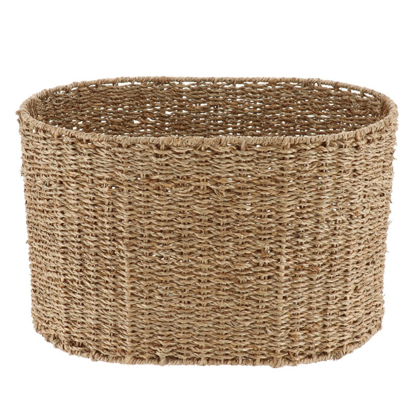 PANIERE OV MATIERE VEGETALE GM 47X30X29C PANIERE OV MATIERE VEGETALE GM 47X30X29C