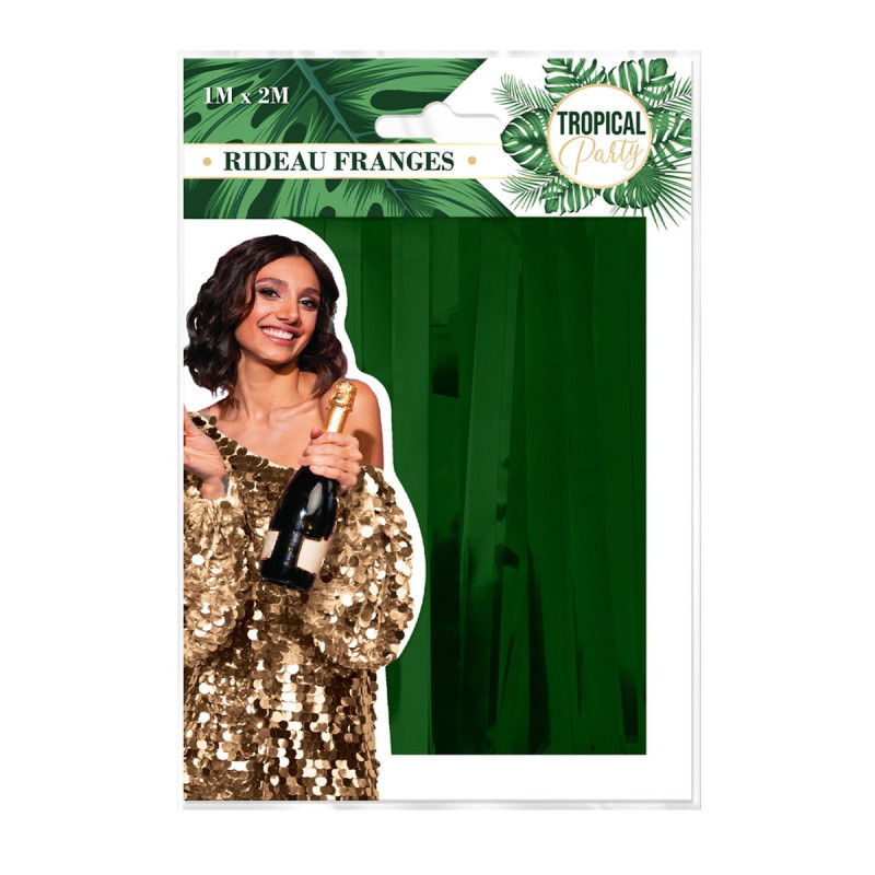 Rideau Franges Tropical Party Rideau Franges Tropical Party