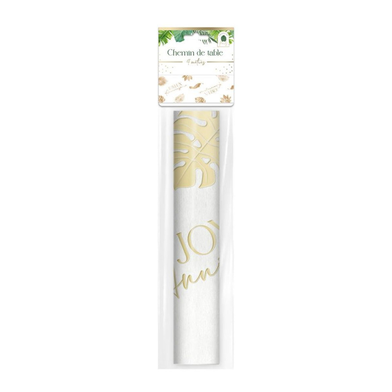 CHEMIN DE TABLE TROPICAL PARTY CHEMIN DE TABLE TROPICAL PARTY