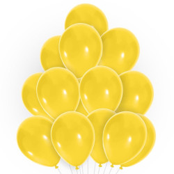 BALLONS JAUNE CITRON X20