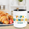 MUG NOIR PAPA D AMOUR MUG NOIR PAPA D AMOUR