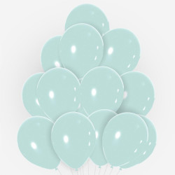 BALLONS VERT MENTHE X20