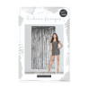RIDEAU FRANGES PARTY ARGENT