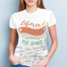 T-SHIRT A DEDICACER FEMME RETRAITE