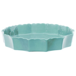 PLAT TARTE CHARLOTTE TURQ D31