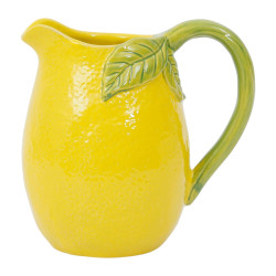Pichet Citron Jaune 1L - H17cm Grès
