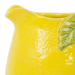 Pichet Citron Jaune 1L - H17cm Grès