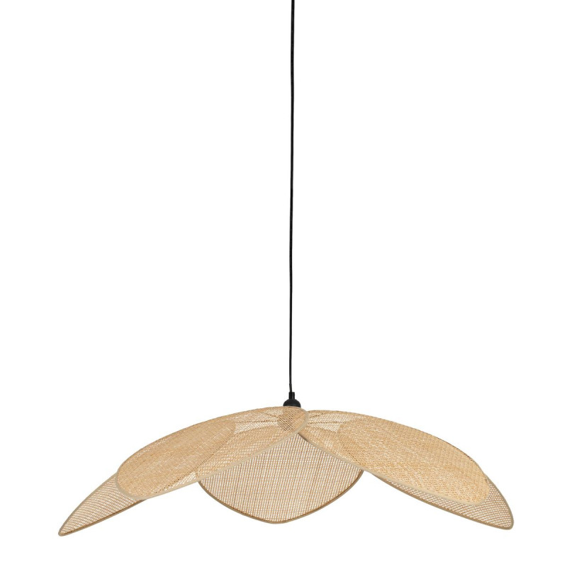 SUSP FLEUR BAMBOU NT D100X19CM