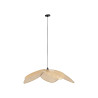 SUSP FLEUR BAMBOU NT D70X15CM