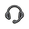DECO LUMINEUSE "CASQUE GAMER" LED 23X3X1