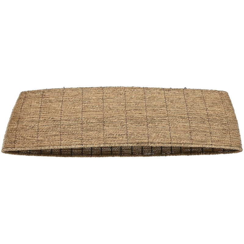 PLAFONNIER EN JONC "BARQUE" 100X29X27 no