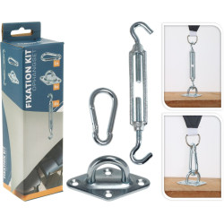 FIXATION KIT DE MONTAGE DE TOILE D'OMBRA