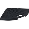 DALLE PARASOL 14KG DEMI LUNE EN BETON