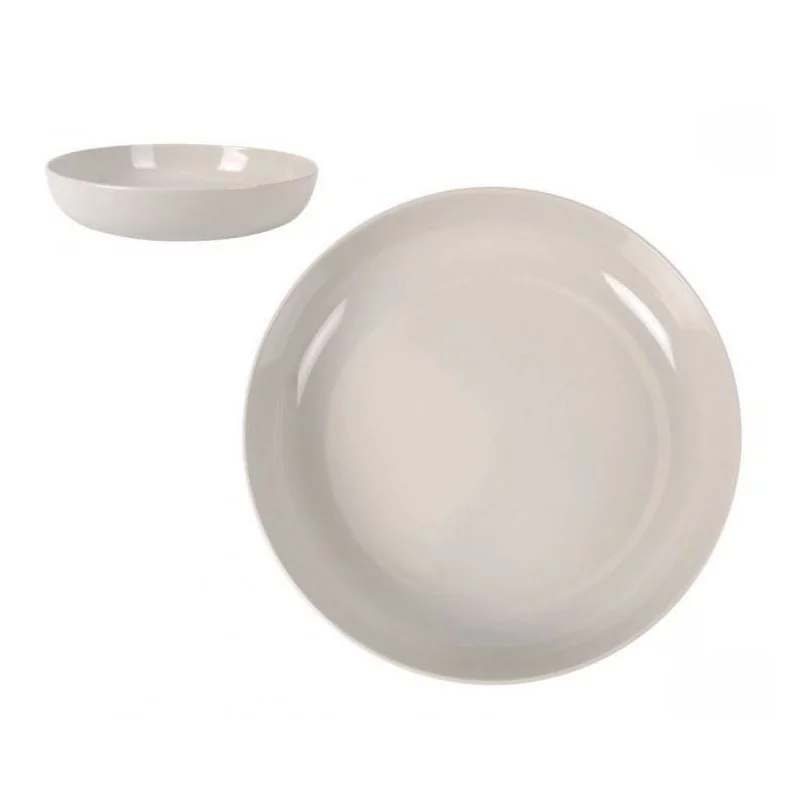 Assiette creuse D18cm Ivoire Nordic Brillo Assiette creuse D18cm Ivoire Nordic Brillo