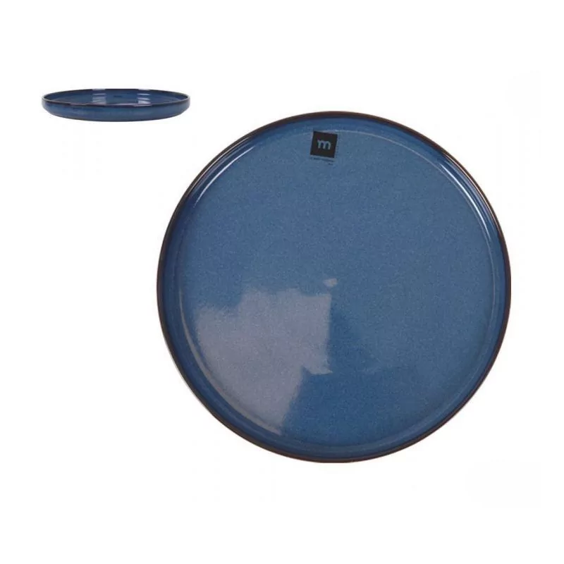 Assiette à dessert Chester Blue D19.6cm
