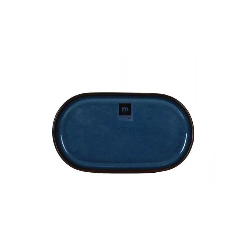 Ovale schaal 13x8cm Chester Blue