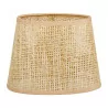 Abat-Jour Ovale Naturel Beige - Base 20.5cm Abat-Jour Ovale Naturel Beige - Base 20.5cm