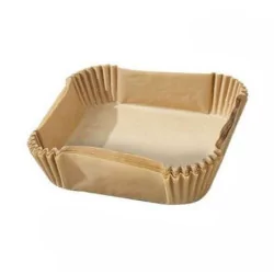 Set med 20 Air Fryer bakpapper 16x20cm kraft