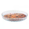 Golvende glazen taartvorm D27cm