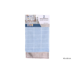 SERPILLERE MICR. LOT2 GREGE+BLEU