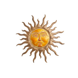 Déco murale soleil 65x1x65cm