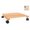 Support à roulettes carré pour pot GM 30
