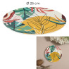 ASSIETTE PLAST PARADIS EXOTIQUE D26C ASSIETTE PLAST PARADIS EXOTIQUE D26C
