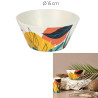 Bol Plastique Paradis Exotique - D15xH7cm Bol Plastique Paradis Exotique - D15xH7cm
