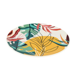 ASSIETTE PLAST PARADIS EXOTIQUE D20C