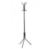 Confortime Zwarte Metalen Kapstok 170x48cm - 4 Haken