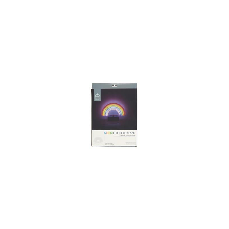 LAMPE LED EFFET NEON ARC EN CIEL A PILES