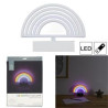 LAMPE LED EFFET NEON ARC EN CIEL A PILES