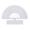 LAMPE LED EFFET NEON ARC EN CIEL A PILES LAMPE LED EFFET NEON ARC EN CIEL A PILES