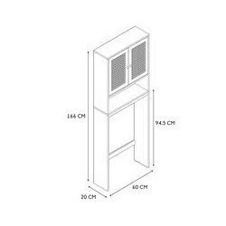 MEUBLE WC BALI