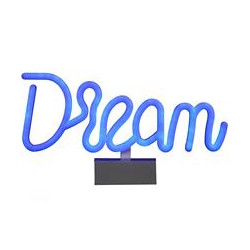LAMPE LED EFFET NEON DREAM A PILES