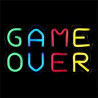 LAMPE LED EFFET NEON GAME OVER USB