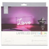 LAMPE LED EFFET NEON "LOVE" ACRYLIQUE