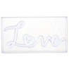 LAMPE LED EFFET NEON "LOVE" ACRYLIQUE