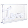LAMPE LED EFFET NEON "LOVE" ACRYLIQUE