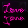 LAMPE LED EFFET NEON "LOVE" ACRYLIQUE