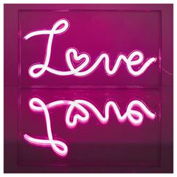 LAMPE LED EFFET NEON "LOVE" ACRYLIQUE