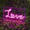 LAMPE LED EFFET NEON "LOVE" ACRYLIQUE